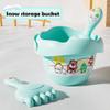 Huliang Kids Snowball Maker Toys Set, Outdoor Winter Snow Toys for Children, Creative Snowball Tools Molds for Snowball Fight, Fun Snow Play Accessories for Boys & Girls(Snow Storage Bucket) view 2