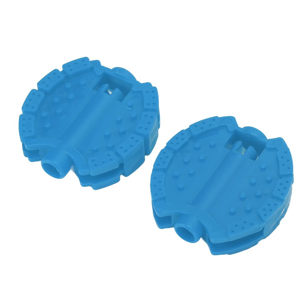 Kids Pedal Plastic Tricycle Pedals Child Baby Stroller Foot Pedal Accessories Children's Smooth Riding Trikes (Blue)