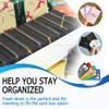 100PCS Foam Card Dividers Anti Extrusion Trading Card Dividers Multifunctional Card Dividers for Storage Boxes Foam Block for Sport Game Idol Card Crafts view 4
