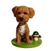 Custom Bobblehead Dog,Custom Pets Bobblehead,Custom Cat Bobblehead,Dog wedding caketopper,Bobble Head Gifts,Pets Birthday (Animal 05) view 1