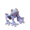 3D Printed Animal Frog Refrigerator Magnets Magnet Decor Articulated Toy for Fridge (Purple) view 1