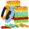 BRIGHTFUFU 20pcs Elastic Three-leg Race Bands for Boy Girl Adults Bright Color Leg Straps for Outdoor Team Games Carnival Activities and Family Fun Events view 1