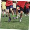 BRIGHTFUFU 20pcs Elastic Three-leg Race Bands for Boy Girl Adults Bright Color Leg Straps for Outdoor Team Games Carnival Activities and Family Fun Events view 2