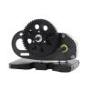 Acrylic Aluminum 2Low LCG Transmission Overdrive Gearbox Skid For 1/10 RC Crawler Cheater Rigs Capra SCX10 II III Upgrade replacement part(Carbon Fiber) view 2