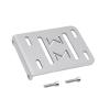 Acrylic Aluminum 2Low LCG Transmission Overdrive Gearbox Skid For 1/10 RC Crawler Cheater Rigs Capra SCX10 II III Upgrade replacement part(Silver Tray) view 1