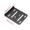 Acrylic Aluminum 2Low LCG Transmission Overdrive Gearbox Skid For 1/10 RC Crawler Cheater Rigs Capra SCX10 II III Upgrade replacement part(Black Tray) view 2