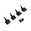 4Pcs WPL C64-1 Metal Front Rear Shock Tower Shock Bracket Mount For 1/16 C64 RC Car Aluminum Upgrade Parts replacement part(Black) view 1
