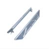 KEBEILEE CNC Aluminum7075 Side Protect Plate for Traxxas XRT & X-MAXX 1/5 (Silver) view 4