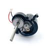 RC Parts Compatible with WPL D12 1/10 RC Car Upgrade Parts Accessories Metal Transmission Gear with D Axis Gearbox Steel Gears Set view 3