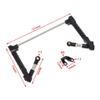 RC Car Accessories Compatible with Axial for Wraith RR10 Bomber RC Car 1/10 RC Crawler Car Parts Accessories Metal Rear Anti-Sway Bar Swaybar Sway Bar Set(Black) view 4