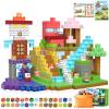 AKALOL Magnetic Blocks,120PCS Magnetic Building Blocks Cube Constructions Sensory Toys for Kids Tiles Toys for Boys & Girls 3 4 5 6 7 8 9 10 Year Old,STEM Birthday Gifts for Toddlers Outdoor Travel view 1