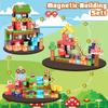 AKALOL Magnetic Blocks,120PCS Magnetic Building Blocks Cube Constructions Sensory Toys for Kids Tiles Toys for Boys & Girls 3 4 5 6 7 8 9 10 Year Old,STEM Birthday Gifts for Toddlers Outdoor Travel view 2