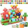 AKALOL Magnetic Blocks,120PCS Magnetic Building Blocks Cube Constructions Sensory Toys for Kids Tiles Toys for Boys & Girls 3 4 5 6 7 8 9 10 Year Old,STEM Birthday Gifts for Toddlers Outdoor Travel view 3