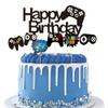 13 Pcs Video Game Cake Topper,Game Controller Happy Birthday Cake Topper, Black Gamepad Cake Toppers for Game Themed Parties Birthday Party Cake Toppers view 1