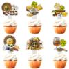 12 Pcs Casino Birthday Cake Decoration, Casino Theme Party Decorations Gambling Cake Decoration Suitable For Birthday Party Decoration Cake & Pastry Decoration view 1