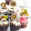 12 Pcs Casino Birthday Cake Decoration, Casino Theme Party Decorations Gambling Cake Decoration Suitable For Birthday Party Decoration Cake & Pastry Decoration view 4