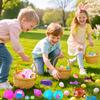 318 Pcs bulk filled Easter Egg with toys inside for kids, 100 sets plastic Easter egg Filled with toys Easter egg fillers basket stuffers for Kids Boys Girls stuffed Easters eggs self pre filled view 4