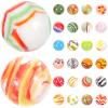 Hemoton 30pcs Glass Marbles for Fish Tank Decoration Sturdy Handmade Glass for Play and Craft for Boys and Girls Marble Games and Aquarium view 1