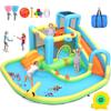 Whubefy 12.8x12ft Inflatable Bounce House for Big Kids, 13 in 1 Bouncy House Jump Castle for Kids 3-6 Indoor Outdoor Wet Dry Water Bounce House Double Slide with Pool, Ball Pit, Ring Toss Cones,5 Toys view 1