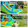 Whubefy 12.8x12ft Inflatable Bounce House for Big Kids, 13 in 1 Bouncy House Jump Castle for Kids 3-6 Indoor Outdoor Wet Dry Water Bounce House Double Slide with Pool, Ball Pit, Ring Toss Cones,5 Toys view 2