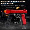 DaoDaoZhu Soft Bullet Toy Gun Pistol with Shell Ejecting for Indoor/Outdoor Shooting Games, Halloween Costume Fake Prop Gun Model, Educational Play Toy Guns, Christmas/Birthday Gifts (Red) view 2