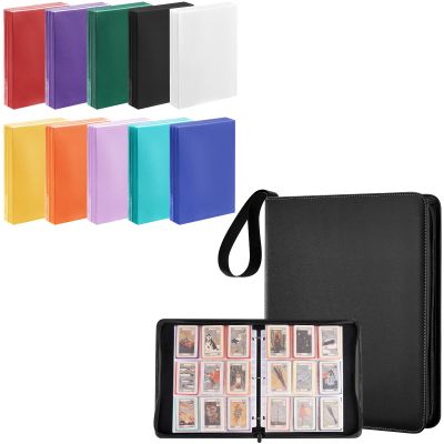 1000 Counts Card Sleeves (62 * 89mm) and Card Binder 900 (Black)