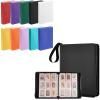 1000 Counts Card Sleeves (62 * 89mm) and Card Binder 900 (Black) view 1