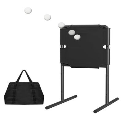 Garbuildman Baseball Strike Zone Target for Plastic Balls, Portable Metal Frame Pitching & Hitting Training Tool for Outdoor, 20 24Target, Freestanding