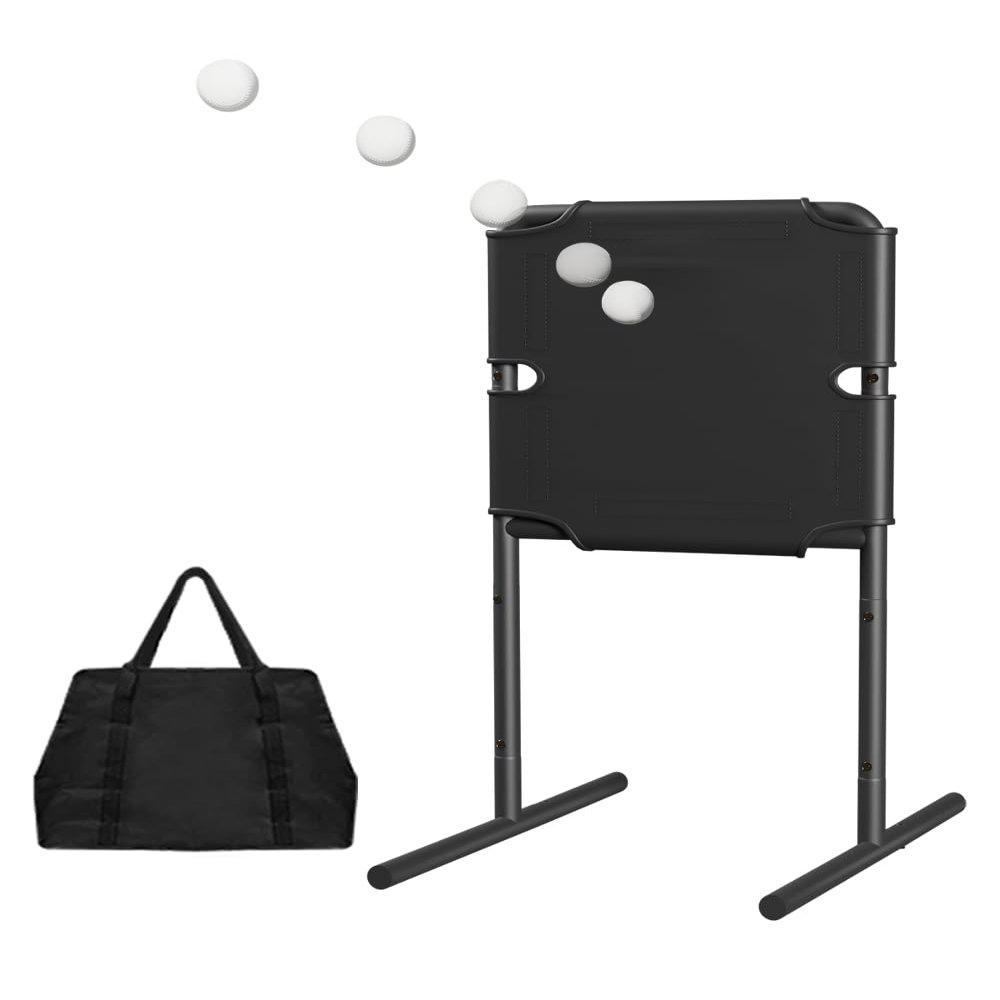 Garbuildman Baseball Strike Zone Target for Plastic Balls, Portable Metal Frame Pitching & Hitting Training Tool for Outdoor, 20 24Target, Freestanding