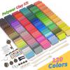 285 Pcs Polymer Clays 120 Colors Modeling Clay DIY Starter Kit Oven Baked Model Clay Non-Sticky Molding DIY Clay with Sculpting Tool and Accessories Craft Gifts for Beginner Artists view 2