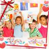 Daifunli 72 Pcs Valentine's Day Gifts for Kids Includes 24 Heart Shape Watercolor Paint Valentine's Day Cards and Canvas Panel with Wooden Easel Valentines Exchanges Party Favor(Classical Style) view 3