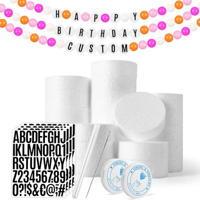 GOGOSO 100pcs Ball Pit Balls with 24pcs Foam Circles