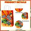12PCS Hot Car Happy Birthday Party Favor Bags Wheels Car Party Supplies Race Car Party Treat Bags Hot Car Happy Birthday Game Party Gift Goodie Bags for Baby Shower Hot Car Wild Racer Party Favors view 3