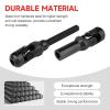 2pcs Hobbyfire 1/10 RC Crawler Drive Shafts Steel Universal Joint Driveshaft Heavy Duty for Axial SCX10 II III TRX4 Redcat Gen8 Gen7 Element Upgrades Parts(84-110mm) view 4