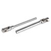 2pcs Hobbyfire 1/10 RC Crawler Drive Shafts Stainless Steel Universal Joint Driveshaft for Axial SCX10 II III Traxxas TRX4 Redcat Gen8 Gen7 Element Upgrades Parts(118-175mm) view 4