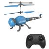Dodoore Remote Control Helicopter, 3.5 Channel Mini Helicopters for Beginners with Gyro, Altitude Hold, Obstacle Avoidance, LED Light, RC Dragonfly Helicopter (Blue view 1