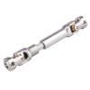 2pcs Hobbyfire 1/10 RC Crawler Drive Shafts Stainless Steel Universal Joint Driveshaft for Axial SCX10 II III Traxxas TRX4 Redcat Gen8 Gen7 Element Upgrades Parts(81-105mm) view 3