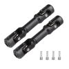 2pcs Hobbyfire 1/10 RC Crawler Drive Shafts Steel Universal Joint Driveshaft Heavy Duty for Axial SCX10 II III TRX4 Redcat Gen8 Gen7 Element Upgrades Parts(68-89mm) view 1