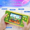 X-JOYKIDS Retro Handheld Games for Kids, 3.2" Large Screen Portable Game Player Preloaded 168 Classic Video Games, Rechargeable, TV Output, Arcade Style Gaming Device, for Boys Girls (Green) view 2
