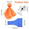 DONGKER Football Referee Gear Set,Referee Bean Bag Set with Football Penalty Flags & Stainless Steel Whistle for Football Party Soccer Referee Sports Events view 4