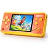 Kids Handheld Game,168 Retro Built-in Games,3.2" HD Rechargeable Travel Toy for Boys&Girls (Orange) view 1