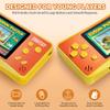 Kids Handheld Game,168 Retro Built-in Games,3.2" HD Rechargeable Travel Toy for Boys&Girls (Orange) view 4