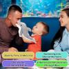 15 Animal Hand Puppets for Kids  Forest & Twelfth Hand Puppets to Spark Imaginations & Encourage Creative Play, Fun Animal Puppets for Kids Ages 0+ (Grey Dolphin) view 4