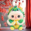2024 Chinese Snake Plush Toy, Stuffed Animal Snake Plush Doll Decoration, New Year Snake Doll for Hotel Party Supplies, Green view 3