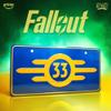 Doctor Collector: Fallout: License Plate - Vault 33 - Officially Licensed Based On The Hit Series, Collectible Memorabilia Decor, 13.19 x 6.3 view 2