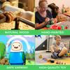 AEVVV Adventure Time Heroes Figures - Wood Nesting Dolls Set 7 pcs - Wooden Russian Matryoshka 5.3" view 2