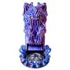 3D BEST-Q Cthulhu DND D&D Dice Tower3D Printed Compatible with Dungeons and Dragons, 28mm Miniature Wargaming, Tabletop RPGs, Wargame Scenery, Endless Deep Sea Series (Purple&Blue) view 2