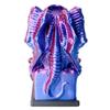 3D BEST-Q Cthulhu DND D&D Dice Tower3D Printed Compatible with Dungeons and Dragons, 28mm Miniature Wargaming, Tabletop RPGs, Wargame Scenery, Endless Deep Sea Series (Purple&Blue) view 4