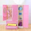 11.5 Inch Doll Furniture Doll Clothes Cupboard Wardrobe view 3