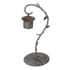 1:12 1:6 Scale Miniature Bird Shed Model Aluminum Antique Finishing Simulation Doll House Decoration view 2